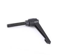 FILFEEL Poignées de Levier de Serrage, Poignée de Cliquet Conduite avec une Prise Hexo avec Mécanisme de Ressort de Retour M10 Thread Mâle 25 à 50 Mm pour la Machine et la Construction d'outils