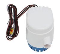 FILFEEL Pompe de Cale Submersible, Pompe de Drainage électrique Automatique avec Filtre à Pression et Système de Capteur à Lames pour Alimentation de Bateau - 12 V DC