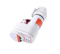 FILFEEL Pompe de Toilette électrique Marine 24V, Kit de Conversion Manuelle à électrique, Auto-amorçante, Prévention du Reflux pour Yacht et Bateau (Débit maximum 24 V 10 A : 5,0 GPM/18,9 LPM)