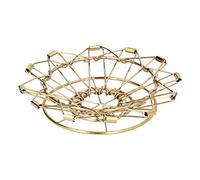 FILFEEL Porte-café Pliable en Acier Inoxydable avec 3 Trous pour DripType - Design Portable et élégant en or (GOLD)