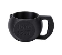 FILFEEL Porte-gobelet de Crème Glacée en Forme de Kettlebell, avec Emplacement pour Cuillère, pour Amateurs de Fitness