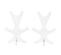 FILFEEL Présentoir en Acrylique - Support d'épée de Bureau de Longueur pour Objets de Collection, Katana et Armes Accessoires - Présentoir de Table Stable et Antidérapant pour la Vente au Détail,