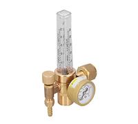 FILFEEL Regulseur de Gaz de Soudage, Chariot de Soudage MIG Gas Regulator CO2 Gas MIG Machine de Accessoires 0-3500PSI 0-25lpm pour le à l'arc Argon