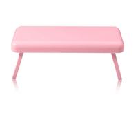FILFEEL Repose-bras Ergonomique pour Manucure, Compatible avec Lampe à Polymérisation, Repose-main en Plastique avec Design profilé pour le Confort du Salon (PINK)