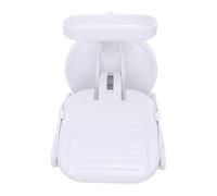 FILFEEL Repose-pieds de Douche, Tabouret de Rasage Pliable et Antidérapant en ABS avec Ventouse Puissante et Bosses de Massage, pour le Soutien des Jambes de la Salle de Bain et le