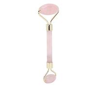 FILFEEL Rouleau de Visage en Jade Rouleau de Jade pour le Visage de pour le Masseur de à Double extrémité avec Conception D'arc Ergonomique pour le Lifting du (GOLD)