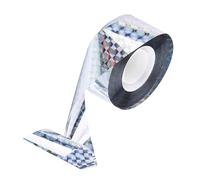 FILFEEL Ruban Effrayant d'oiseau, Ruban d'oiseau Réfléchissant pour Les Oiseaux Ribbon Effrayant 90m Bird Dissuasif de Dissuasion Ble Visual Flash Réfléchissant pour la Cour de Jardin House