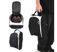 FILFEEL Sac à Chaussures Portable en Nylon avec Poignée et Double Fermeture éclair - Accessoire Idéal pour Les Golfeurs