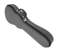 FILFEEL Sac à Dos en Polyester pour ukulélé 23/24 Pouces avec Sangles Amovibles et Double Fermeture éclair (23/24 pouces gris)