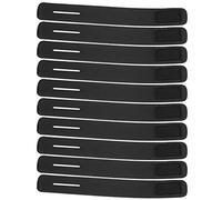 FILFEEL Sangle d'attache pour Canne à Pêche en Néoprène, 10 Pièces, Support Antidérapant pour l'organisation du Matériel de Pêche