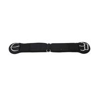 FILFEEL Sangle Ventrale équestre de 28 Pouces - Sangle de Cheval à Haute élasticité avec Deux Bandes élastiques et Boucle à Rouleau pour Un Ajustement sécurisé de la Selle - Bande Ventrale équine