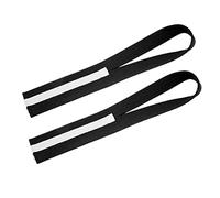 FILFEEL Sangles de Poignet de Levage, 2 Pièces, Conception Antidérapante de qualité Supérieure pour une Résistance Améliorée et de Meilleures Performances de Levage de Poids, Rouge (BLACK)