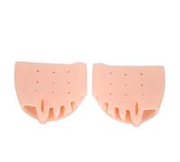 FILFEEL Séparateurs D'Orteils en Silicone, Correcteur D'hallux Valgus pour Orteils en Marteau et en Griffe, avec Redresseur D'oignon pour Soulager la Douleur et Prendre Soin des P (couleur de peau)