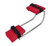 FILFEEL Siège de Genou Ergonomique, Chaise à Genoux, Genouillère de Jardin pour Le Jardinage et Le Travail dans la Cour, avec Cadre en Alliage capacité de 300lb, Support (Rouge)