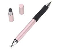 FILFEEL Stylet 2 Fonctions Stylet Tactile Portable avec Pointe Disque et Gomme Compatible avec Tablette (Pink)