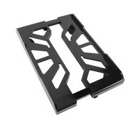 FILFEEL Support CPU Mobile - Support Tour PC ventilé en ABS avec 4 Roulettes Verrouillables à 360°, Réglage de la Largeur de 20 à 28 Cm, capacité de 32 Kg, Convient à la Plupart des Tours ATX/-ATX