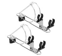 FILFEEL Support de Bouée de Sauvetage en Fer à Cheval Marin, Support de Montage en Acier Inoxydable pour Bouées de 12cm, Conception d'installation Facile