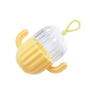FILFEEL Support Rotatif pour Pinceaux de Maquillage Brosse Rotative avec Couvercle 5 Compartiments de Rangement pour Outils Cosmétiques Blanc Présentoir de Comptoir Multifonctionnel Accès Facile