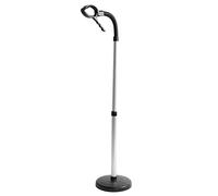 FILFEEL Support sur pied pour sèche-cheveux, support réglable Sèche-cheveux en acier inoxydable et support de style pour un séchage mains libres au sol ou une table