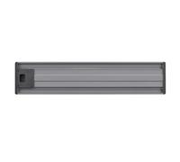 FILFEEL Système de Rail de Prise électrique 8000 W, Gestion des Câbles sur Rail Coulissant Haute Puissance avec Supports Muraux pour la Maison, la Cuisine, Le Bureau, Le (Type exposé et 40 cm)