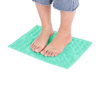 FILFEEL Tapis de Massage des Pieds, Picots en Caoutchouc et Coussin D'acupression Magnétique pour la Stimulation des Pieds et des Mains, en TPE de qualité Médicale, pour la Relaxa (GREEN)