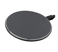 FILFEEL Téléphone 15W en Alliage d'aluminium à Charge Rapide avec Indicateur Multiple et LED pour la Maison et Le café