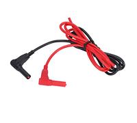 FILFEEL Test de la Bougie de Banane 4 Mm 2pcs Test Leads 4pcs Prises électriques Test de Fil Multimètre 70017 pour Batterie de Camion de Voiture