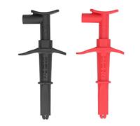 FILFEEL Test Hook Clamp Red Black Set Kit Electronic Test Electronic Catⅲ Catⅲ 1000V / 10A Catⅳ 600V / 10A Accessoires de Test électroniques
