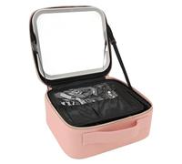 FILFEEL Trousse de Maquillage de Grande capacité avec Miroir pour Voyage - Cosmétique Portable pour Bijoux et Accessoires