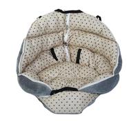 FILFEEL Voiture pour Animaux de Compagnie pour Petits Chiens et Chats - Lit de Voyage surélevé Universel avec Base Antidérapante, Coussin en Coton PP Saison, Conception Portable Pliable, Convient aux