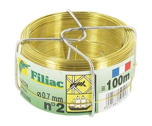 Filiac - Fil laiton mou / 0,9 - 50 - N°4