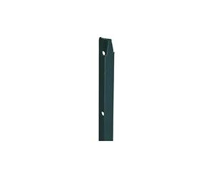 Filiac Piquet de clôture Simple en T plastifié Vert Hauteur 1,2 m - Section 30 x 30 mm