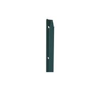 Filiac Piquet de clôture Simple en T plastifié Vert Hauteur 2,25 m - Section 30 x 30 mm
