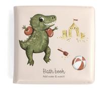 FILIBABBA Bath Book Dino Beach livre de bain 1 pcs