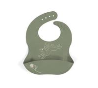 Filibabba - Bavoir en silicone imprimé Hare