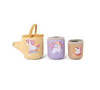Filibabba - Jouets de bain en néoprène Gobelets d’activités licorne