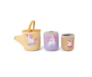 Filibabba - Jouets de bain en néoprène Gobelets d’activités licorne