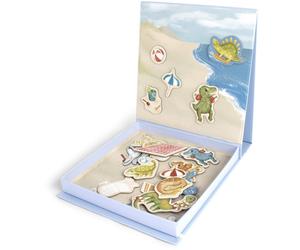FILIBABBA Magnetic Game Dino Beach puzzle magnétique 1 pcs