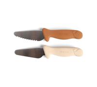 Filibabba - Pack de 2 couteaux d apprentissage Canelle et Ivoire