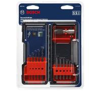 Filiere - buse de filage - taraud Bosch - BDT11S - Ensemble de tarauds et perceuses 11 pieces