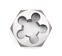 Filière de filetage ronde, filetage mâle hexagonal métrique à droite, filière hexagonale UNEF précise for tuyaux d'eau 9/16 1/2 7/16 5/16 1/4 (1/4 x 32)(5/16x32)