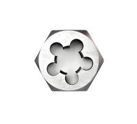 Filière hexagonale for filetage à droite, UNC UNF 1/4-1/2, en acier allié, avec mécanisme de verrouillage.(5/16x24)