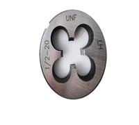 Filière pour filetage Matrice américaine gauche UN/UNC/UNF/UNS/UNF 1/4 5/16 3/8 7/16, outil de filetage externe(7I16-20UNF)