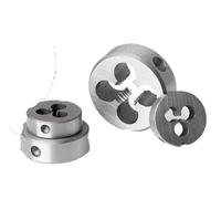 Filière ronde UNC, Jeu de matrices filetage rondes HSS avec plusieurs tailles(1l4-20 Unc)