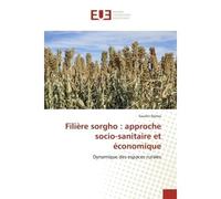 Filière sorgho : approche socio-sanitaire et économique Dynamique des espaces rurales - Faustin Djimra - Universitaires Europeennes - broché - Livre