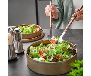 FILIGO Couvert à salade en Bois de Noyer GEFU