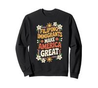 Filipino Immigrants RENDENT L'AMÉRIQUE Grande Sweatshirt