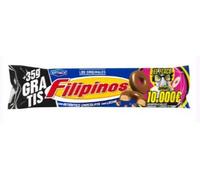 Filipinos Biscuits Fourrés et Enrobés de Chocolat au Lait, Pack de 3 Paquets de 93g, Saveur Chocolat au Lait, 279g Total