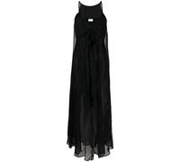 Filippa K - Robe à nouettes transparente - Femme - Robes - Noir - Taille: 38 FR