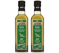 Filippo Berio Huile d'olive extra vierge de basilic | Lot de 2 x 250 ml